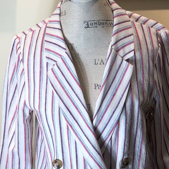 Anthropologie Dolan Cotton/Linen Blend Jacket Sz M - Picture 3 of 12